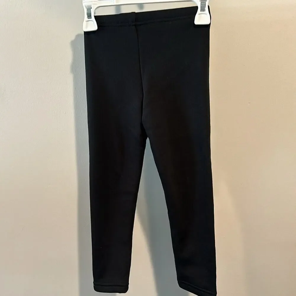 Carter’s Toddler Girl size‎ 4 Black Fleece-Lined Leggings